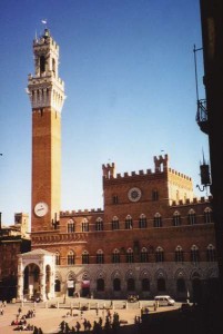 I had a pretty horrible claustrophobia episode while climbing to the top of this damn thing,  the tallest brick tower in the world.