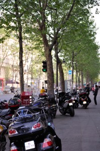 The Boulevard St.-Michel greeted me like an old friend:  "Christ,  Ray,  you got old and fat.   Mon Dieu!"  "Oh,  fuck off,  Boulevard St.-Michel."