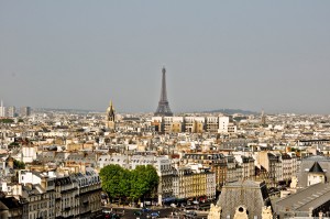 From the top of Notre Dame