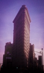 The Flatiron Building,  built in 1902,  has always been and will always be my personal favorite building in New York.   It was the first skyscraper north fo 14th Street.