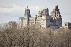 A magnificent old Central Park West apartment building.