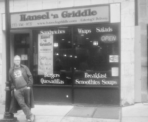 Cute name,  meh place.   You pays you money and you takes you chances.