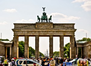 For decades,  the Brandenburg Gate was in the Dead Zone between layers of The Wall.