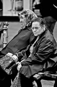 "Remember when that Jewish family paid us to hide in our cellar?  And then Papa turned them in anyway and we got to keep their stuff?  That was great."  "Ich stimme.   Jews always had the BEST toys."