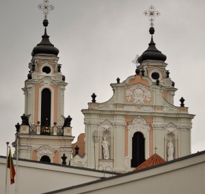 Vilnius is wall-to-wall gorgeous churches