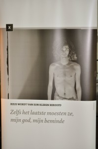 It's so cool:  For Easter,  the Ghent Cathedral has the Stations of the Cross illustrated with ACTUAL PHOTOS.