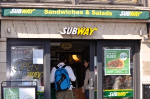 General Rommel ate at this Subway in 1942.   Legend has it he ordered a foot long Spicy Italian on wheat.