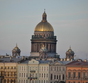 St.  Isaac's,  the fourth largest cathedral in the world.