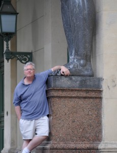 At the Atlantis door of the Hermitage